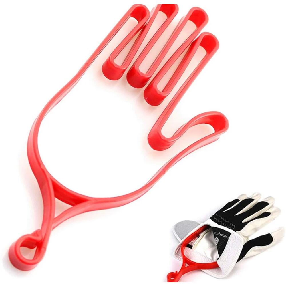 2 pcs Use Hand Shape Plastic Glove Frame Retaining Bracket Glove USA SELLER